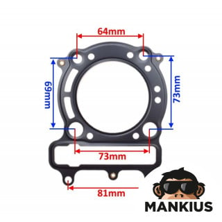 GASKET SET, FOR YAMAHA XMAX MAJESTY 69 MM