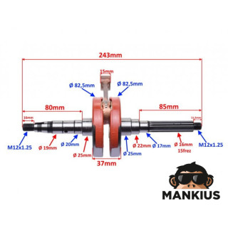 MBK BOOSTER 100 Alkūninio VELENO ĮRENGIMAS