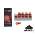 LEMPUTĖ 12V 10W G18 BA15S GINTARAS 10Vnt. TACO