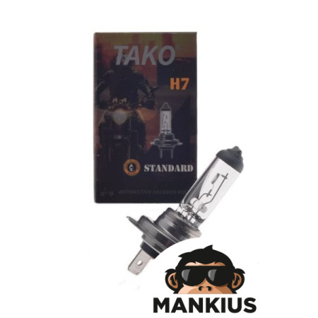 BULB 12V 55W H7 PX26d TAKO