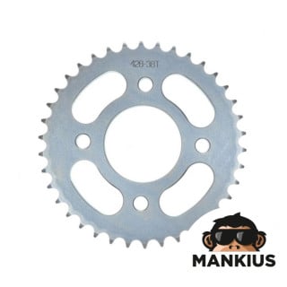 SPROCKET, REAR ROMET R125/R150 T 38