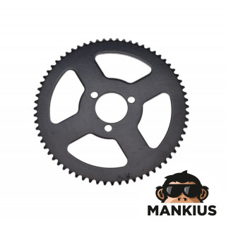 SPROCKET, REAR T 68 140 ( 25H ) FOR POCKET BIKE, MINI ATV