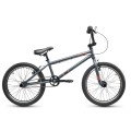 Dviratis S'COOL XtriX 20 1-speed BMX 20" HiTen dark grey-orange