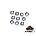 NUT, WHEEL/SPROCKET/SWING ARM AXLE S51