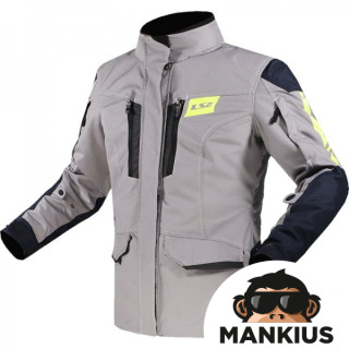 LS2 METROPOLIS EVO LADY JACKET TITANIUM YELLOW S