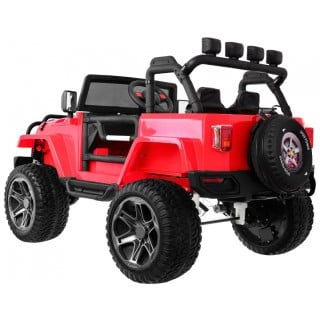 The Monster Jeep 4 x 4 Red