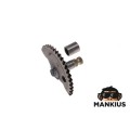 SHAFT, KICK STARTER GY6 4T 46.5mm FOR 8-TEETH GEAR