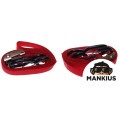 STRAP SET, MOTORCYCLE TIE DOWN 2,4cmx183cm 272kg RED, 2PCS