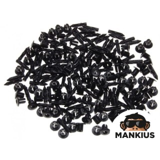 CLIP, FAIRING RIVET M6, 100PCS PACK