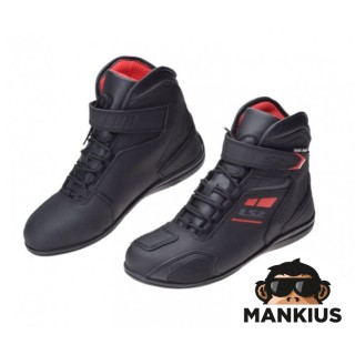 LS2 GARRA LADY BOOTS WP BLACK RED 38