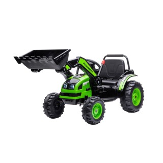 Vehicle Excavator Tractor Green