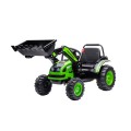 Vehicle Excavator Tractor Green