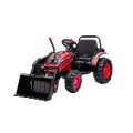 Vehicle Excavator Tractor Red