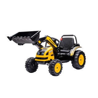Vehicle Excavator Tractor Yellow