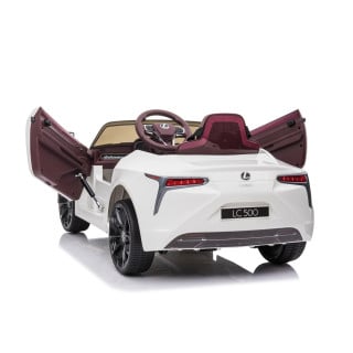 Lexus LC500 vehicle White