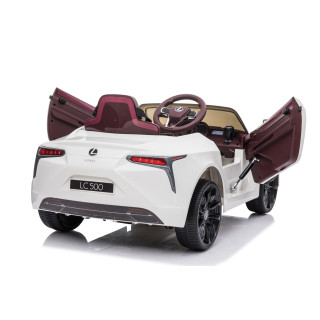 Lexus LC500 vehicle White