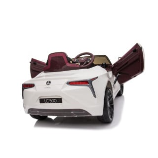 Lexus LC500 vehicle White