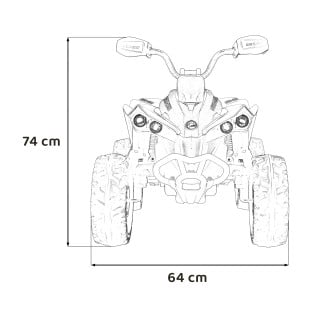 Quad Maverick ATV Khaki