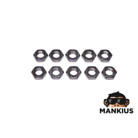 NUT, CRANKSHAFT SIMSON 10 PCS PACK RAW