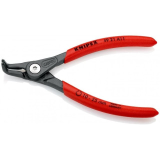 Replės išoriniams žiedams. Lenktos 130mm ( 10-25mm) KNIPEX