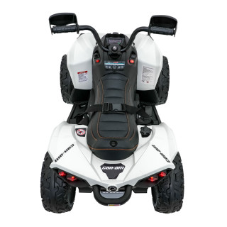 Quad Maverick ATV White