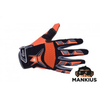 GLOVES IM CROSS RANGE ORANGE XS