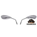 MIRROR, REAR VIEW MP103-1 TEARDROP CHROME YAMAHA 10MM