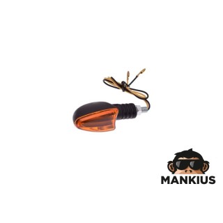 LAMP, TURN SIGNAL, OVAL AMBER LENS, LEFT FRONT