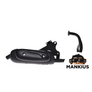 MUFFLER ASSY FOR YAMAHA MBK BOOSTER AFTER 2004