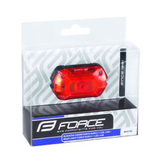 Galinis žibintas FORCE RUBY2 25L, 1LED USB