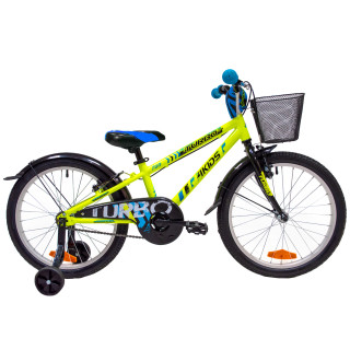 4KIDS Turbo 20" dydis 10" (25.5 cm) (aliuminis, geltona)