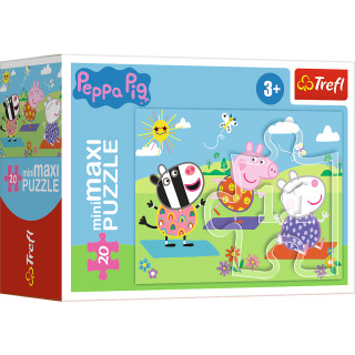 TREFL PEPPA PIG Mini Maxi dėlionė Kiaulytė Pepa" 20 det.