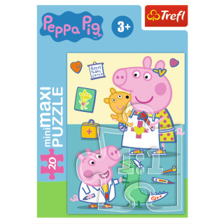 TREFL PEPPA PIG Mini Maxi dėlionė Kiaulytė Pepa" 20 det.