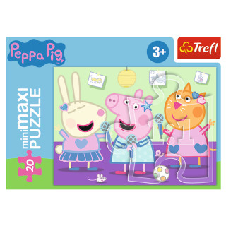 TREFL PEPPA PIG Mini Maxi dėlionė Kiaulytė Pepa" 20 det.