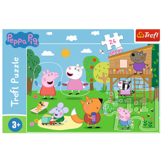 TREFL PEPPA PIG dėlionė Kiaulytė Pepa , 24 det.