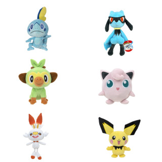 POKEMON W12 Pliušinis Pokemonas, 20 cm