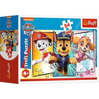 TREFL PAW PATROL dėlionė Šuniukai-patruliai 54 det.