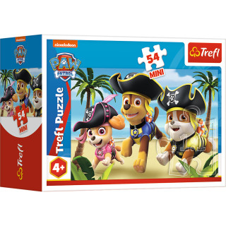 TREFL PAW PATROL dėlionė Šuniukai-patruliai 54 det.