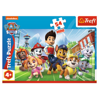 TREFL PAW PATROL dėlionė Šuniukai-patruliai 54 det.