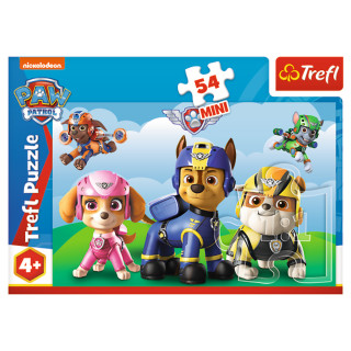 TREFL PAW PATROL dėlionė Šuniukai-patruliai 54 det.