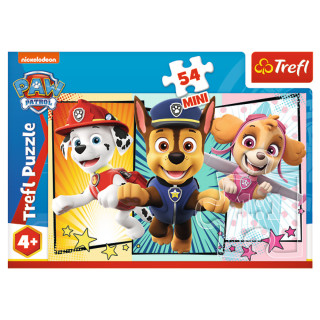 TREFL PAW PATROL dėlionė Šuniukai-patruliai 54 det.