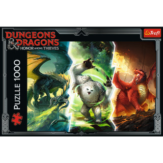 TREFL Dėlionė Dungeons and Dragons - monstrai , 1000 det.