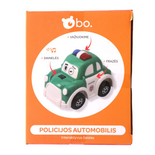 bo. Interaktyvus policijos automobilis