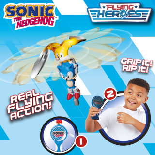 FLYING HEROES Herojai TAILS ir SONIC