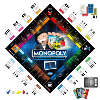 MONOPOLY Žaidimas Monopolis: super elektroninė bankininkystė , LT