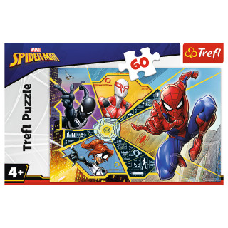 TREFL SPIDER-MAN Dėlionė Žmogus-voras" 60 det.