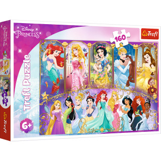 TREFL DISNEY PRINCESS dėlionė Princesės , 160 det.