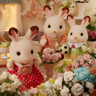 SYLVANIAN FAMILIES Triušiukų šeimynėlė