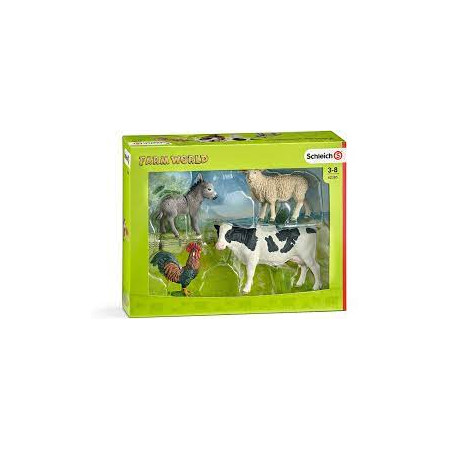 SCHLEICH FARM WORLD Ūkio Gyvūnų Rinkinys