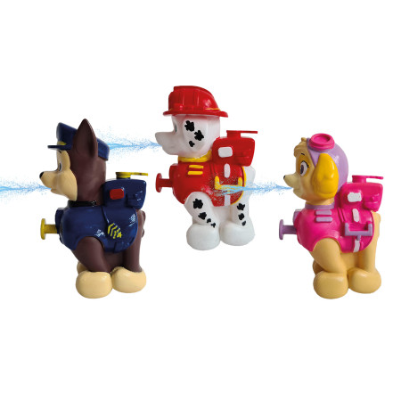 PAW PATROL Vandens šautuvas Šuniukai-patruliai , 9 cm